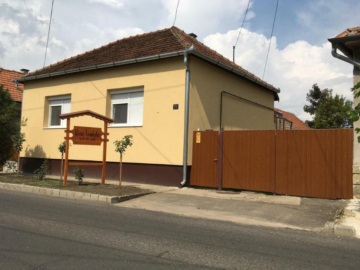 Hotel Rózsa Vendégház Tokaj Exterior foto